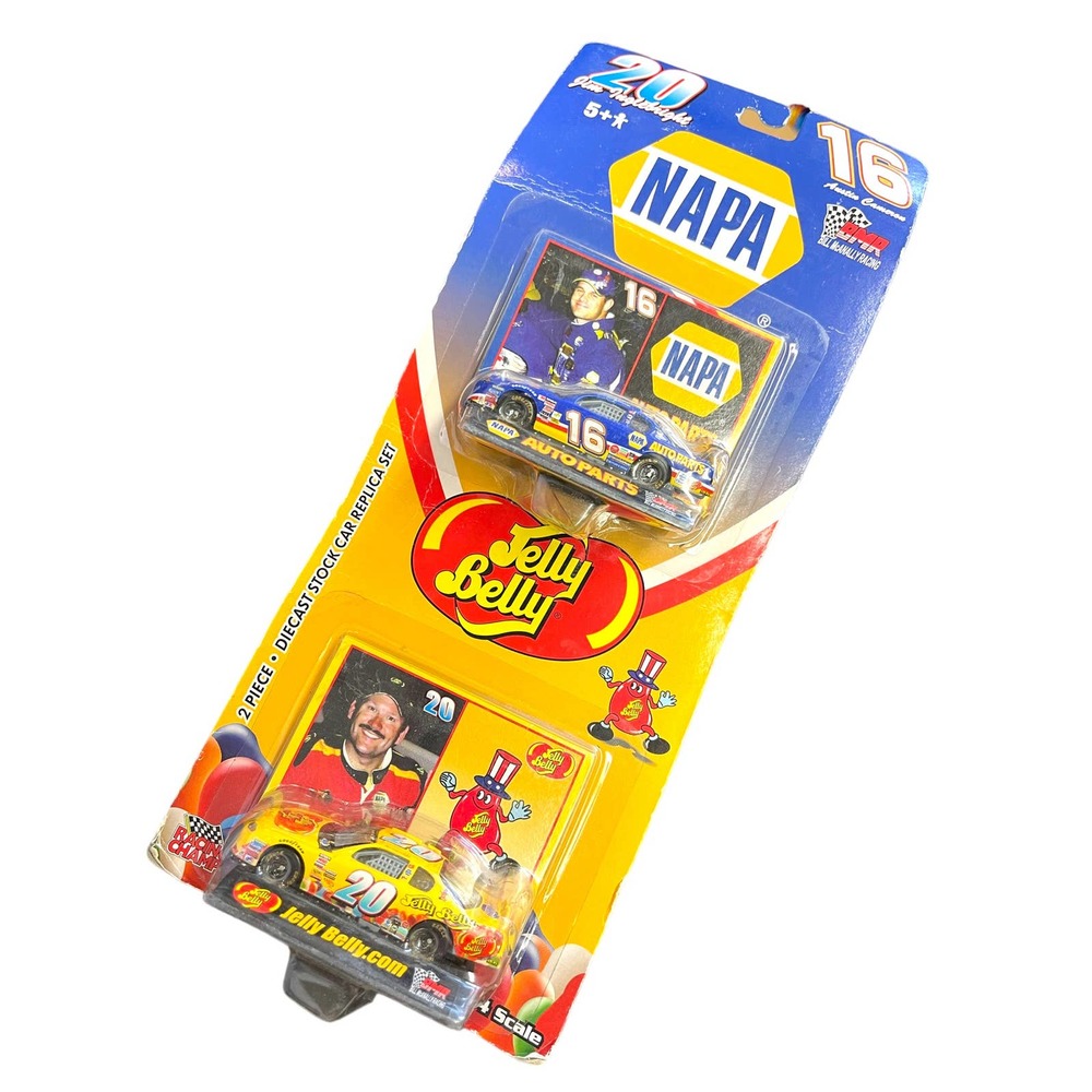 NASCAR Racing Champions 2 car pack 1/64 napa jelly belly Cameron&Inglebright